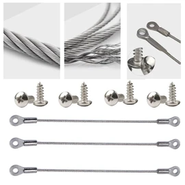 Zangboer Cabinet Door Restraint,Cabinet Hinge Limiter,Door Opening Angle Protector with Mounting Screws (10, 6 Inch) Silver