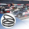 3pcs Go Kart Drive Belts for Comet 203589, Manco 5959,