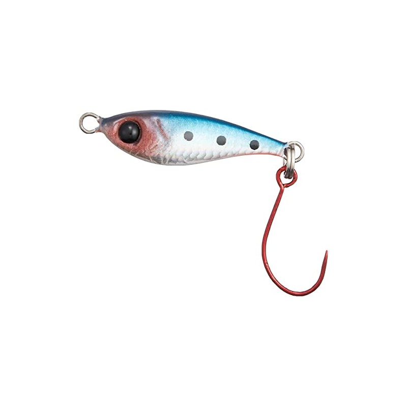 Glory Fish LU-017 Metal Jig, Petite Jig, Fat Fish, 0.2