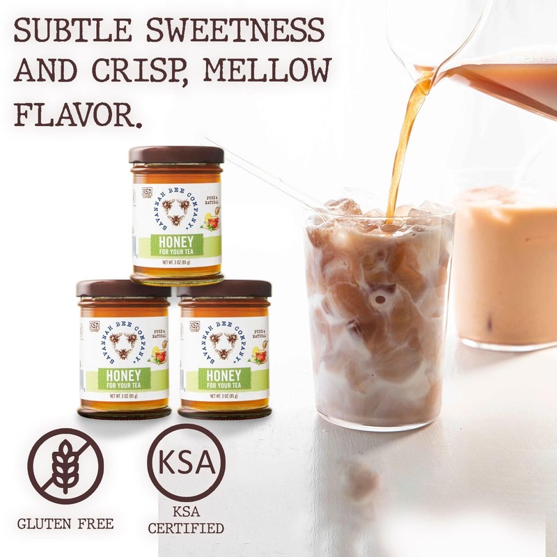 Savannah Bee Company Honey Sample Set - Tea Honey