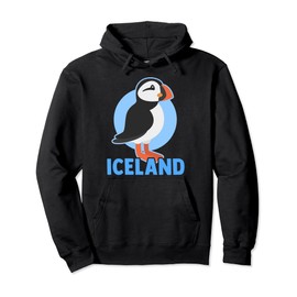 Puffin Bird Funny Iceland Animal Lover Men Women Kids Gift Pullover Hoodie