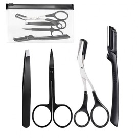 Eyebrow Grooming Razor & Trimmer 4-Piece Set IDTS-004 Standard Option