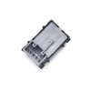 Elek Window Regulator Switch Aluminium Look Button Green for Skoda