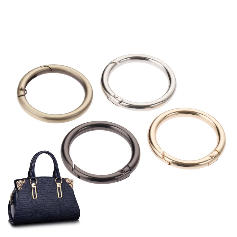 Mgoodoo Key Holder Key Ring Round Carabiner Hardware Round Jump