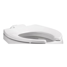 RIGHT WIDTH OPEN FRONT TOILET SEAT