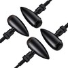 Justech 4 PCS Motorcycle Indicators Amber, Universal Turn Signal Lights