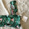 Dippin' Daisy's Nwt Dippin' Daisy's green Tropical Bikini Top Size