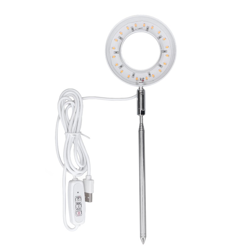 LED Plant Growing Lamp Full Spectrum Retractable Adjustable Brightness Plant