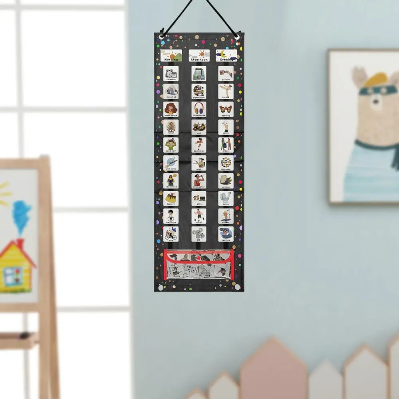 Visual Schedule For Kids With 63 Cards Communication Cards