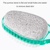 6 Pcs Foot Brush for Shower with Handle 2 in
