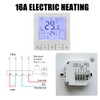 Smart Thermostat for Home Programmable Temperature Control IP20 Protection 24H