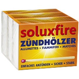 soluxfire 3 x 100 Matches
