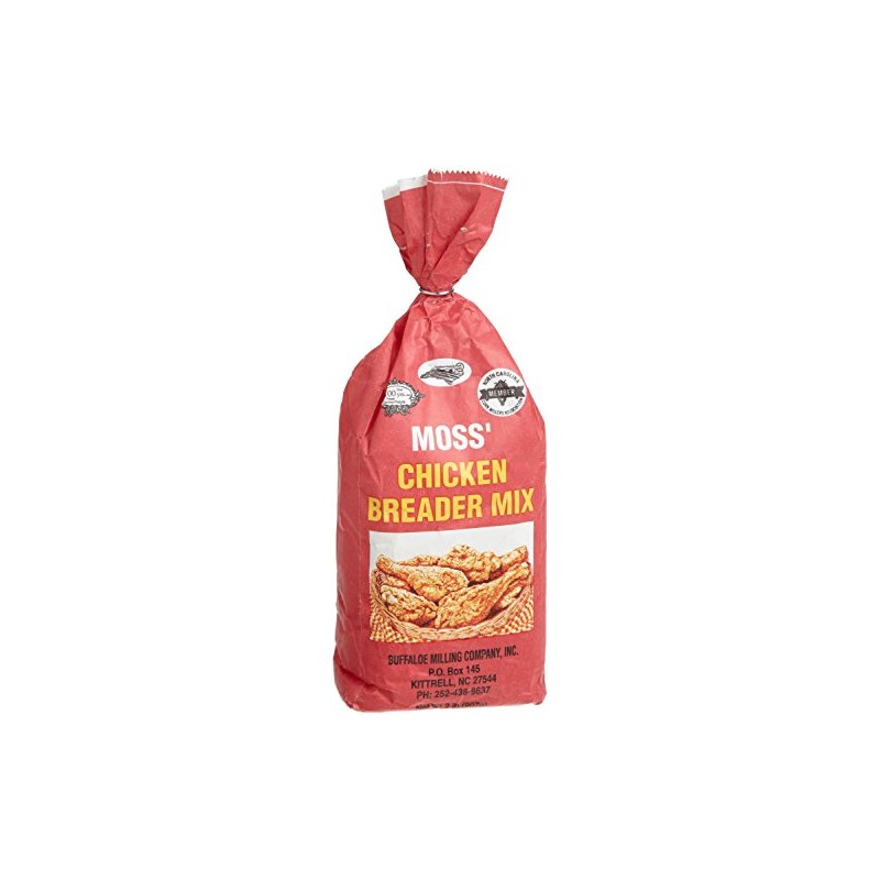 2 Set- Moss Chicken Breader Mix 32 oz Bag Buffaloe