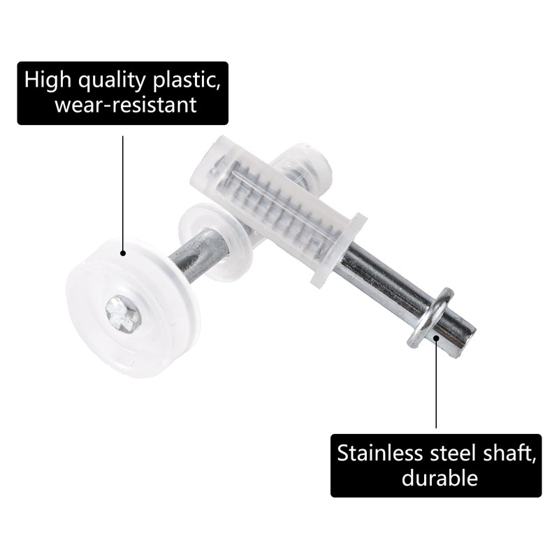 4 Pcs Bi-Fold Door Top Roller Guide Wheel and Top