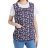 Nanxson Women Cobbler Apron with 2 Patch Pockets, Cotton Printed