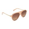 DIFF Tosca III Oversized Designer Aviator Sunglasses for Women UV400,