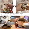 IVIA PET Food Can Spoon & Lids, One Multi-Functional Opener