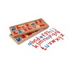 Large Movable Alphabet (Red & Blue)-Montessori Movable Alphabet Montessori Alphabet