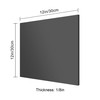 12x12 Inches Black Mirror Acrylic Sheet – 2 Pcs Reflective