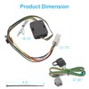 WATERWICH 4-Pin Trailer Wiring Harness Compatible with Toyota Highlander 2020-2024