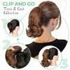 Cephermer Ponytail Extension 10" Claw Clip Short Wavy Pony Tails