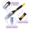 Bates- Trim Paint Brush Set, 0.45 Inch, 2 Pack, Ergonomic