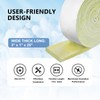 TOPDURE Foil-Backed Fiberglass Pipe Wrap, Pipe Insulation Wrap for Outdoor,Foam