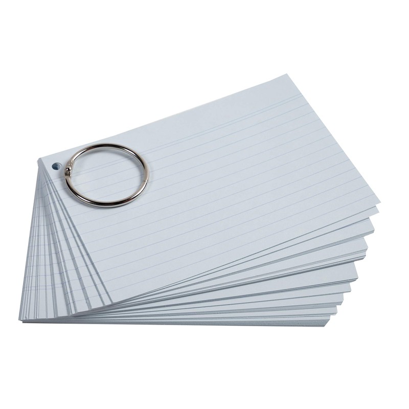 Exacompta - Ref 10340E - Bristol Revision Flashcards with Ring