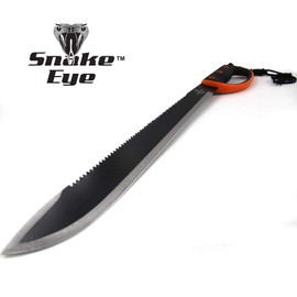 Snake Eye Tactical Full-Tang Fixed Blade Machete w/ Sheath Outdoors Hunting Camping Fishing (279)