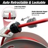 LAUCO Retractable Air Hose Reel, 3/8 IN x 50 FT