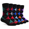 Men’s Dress Socks for Business & Daily Wear – 5-Pair