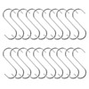 20PCS S Hooks for Closet,Wire Shelving Accessories,Pot Hangers for Kitchen,Metal