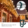 Marsui Christmas Light Clips Outdoor Gutter Hooks Weatherproof Outdoor Lights