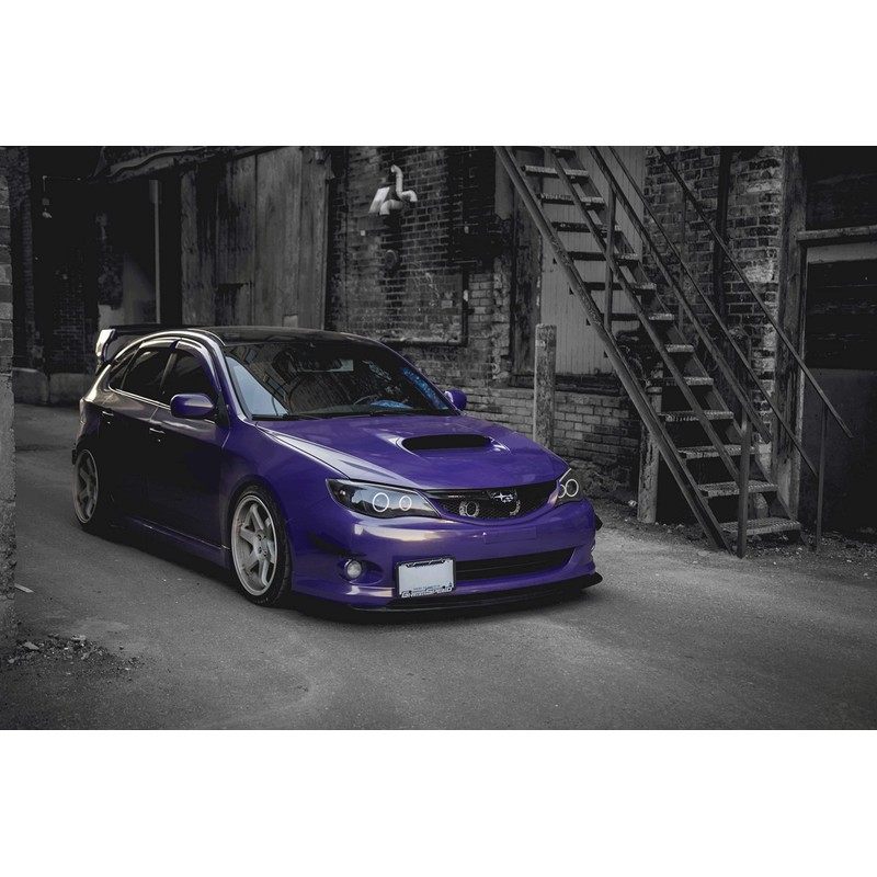 VViViD+ Gloss Galaxy Purple Premium Vinyl Wrap Film (10ft x