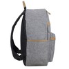 FUEL Virgo Classic Style Chambray Backpack With Exterior Organizer Pockets,