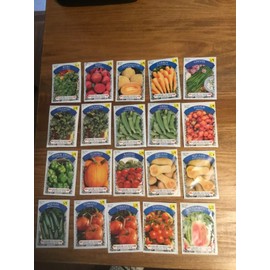 American Seed 20 Packs Of Vegetable & Fruit Seeds American Seed Packets SBD 10/21+