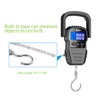 Fish Scale, 110lb/50kg Luggage Scale with Backlit LCD Display, Digital