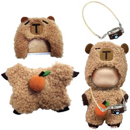 Doll Clothes for Labu, Clothes for Doll, Plush Doll Clothes, Clothes for 17 cm Doll, Gifts for Girls