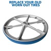 CRAFTSMAN 10 X 1/2" INCH URETHANE BANDSAW TIRES SET- NEW