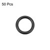 sourcing map Metric Nitrile Rubber O-Rings Seal 6.5 mm AD