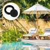 2 Pieces Silicone Patio Table Umbrella Hole Ring Plug and