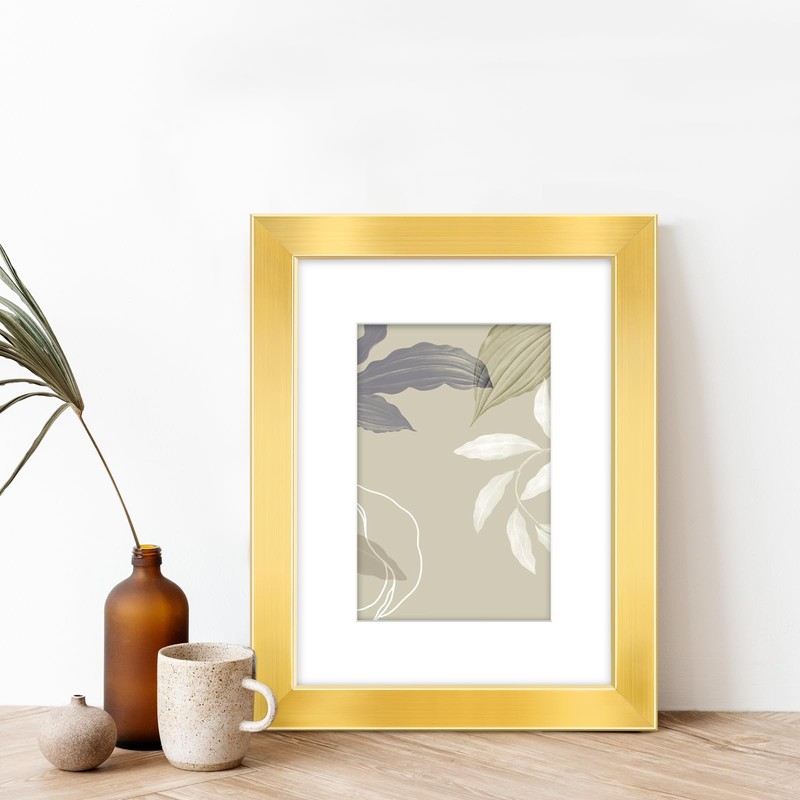 LaVie Home 8x10 Picture Frame Gold, 8 x 10 Frame
