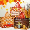 Sweetude 24 Pcs Thanksgiving Gift Bags with Handles 13 Inch