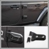 8PCS Carbon Fiber Door Hinge Cover Trim Accessories for 2018-2024