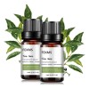 2pcs Aceite Esencial De Árbol De Té Natural 100% Puro 20ml