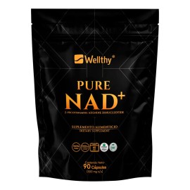 Wellthy Pure Nad+ 100% Puro Suplemento Nutricional Sin Sabor
