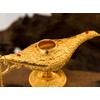 VOANZO Magic Aladdin, Retro Metal Fairy Tale Aladdin Magic Genie