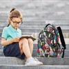 JHKKU Kids Backpack for Boys Girls Bookbags Colorful Exotic Birds