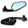 Dreamizer Motorcycle 7/8" Handlebar Rear View Mirrors For Triumph Tiger