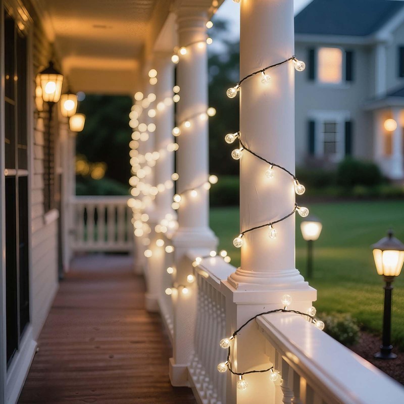 AVAMERY Solar String Lights Outdoor Waterproof, 100LED Crystal Ball Fairy